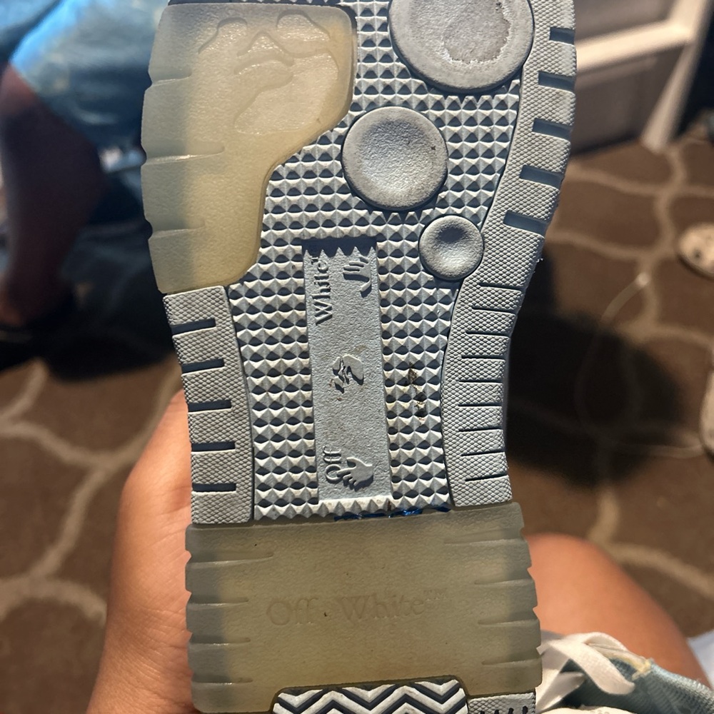 Off-White Kids Sneakers - Gray and White